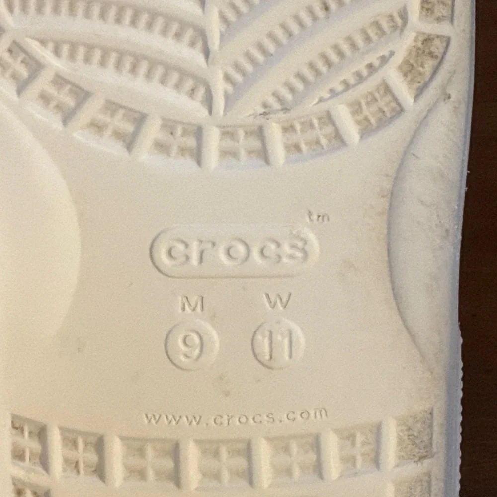 CROCS Classic White Slide Sandals